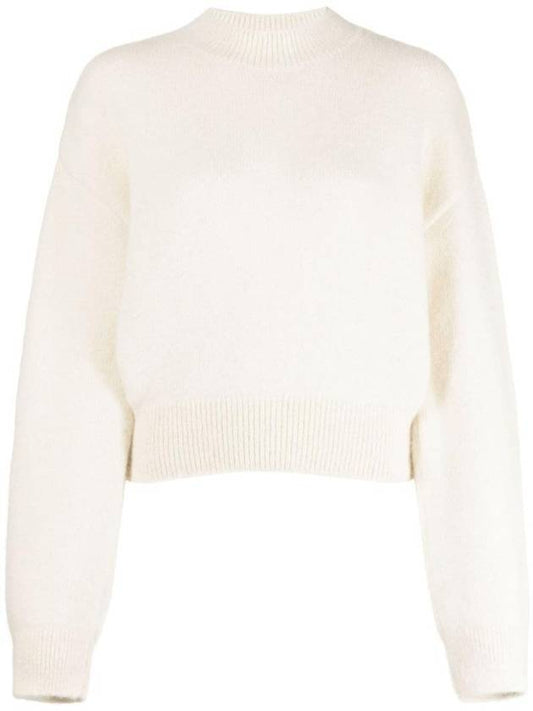 Intarsia Knit Logo Crew Neck Sweater 241KN3532329130 - JACQUEMUS - BALAAN 1