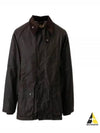 Men's Classic Bedale Wax Jacket Olive - BARBOUR - BALAAN 2