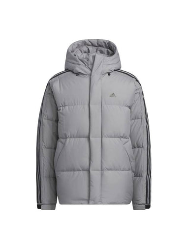 adidas 3S down jacket gray IT8733 - ADIDAS - BALAAN 1