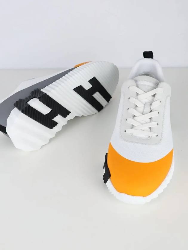 Bouncing Low Top Sneakers White - HERMES - BALAAN 5