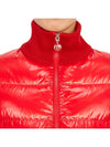 Padded Wool Cardigan Red - MONCLER - BALAAN 8