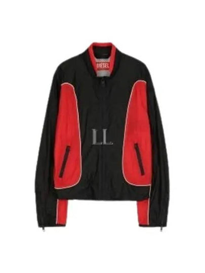 J Blinkid A Nylon Jacket Red Black - DIESEL - BALAAN 2