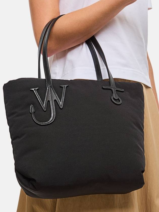 Puffy Anchor Small Tote Bag Black - JW ANDERSON - BALAAN 5