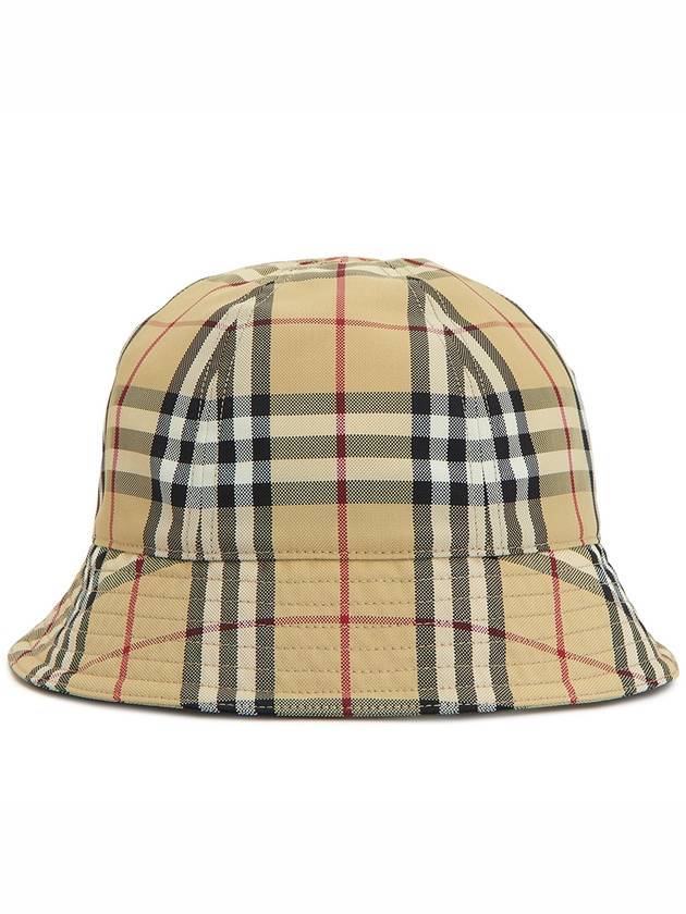 Vintage Check Nylon Bucket Hat Archive Beige - BURBERRY - BALAAN 3