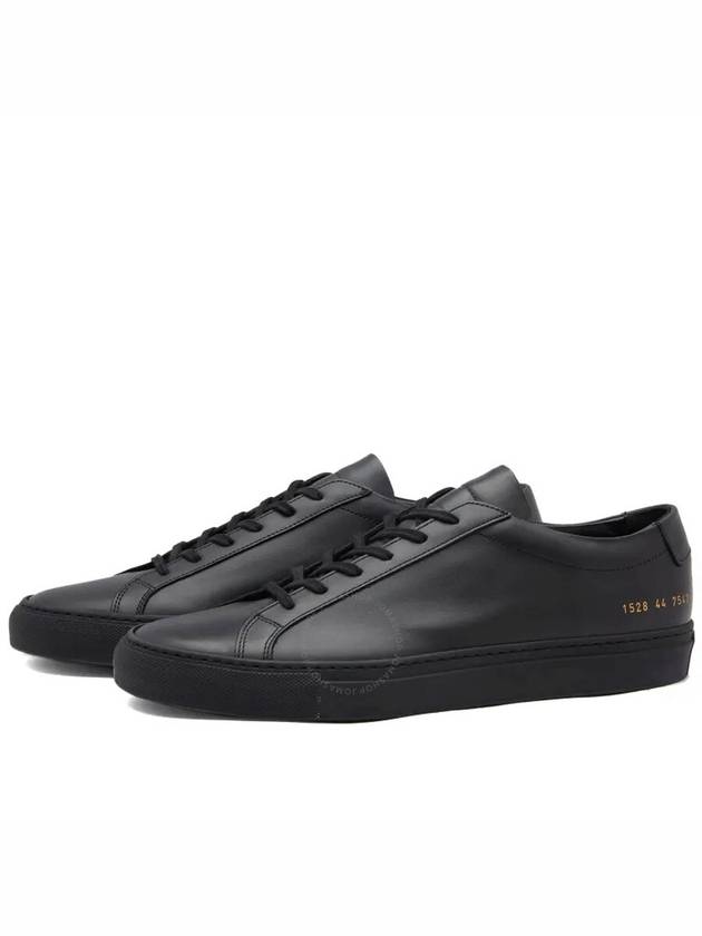 Achilles Low Top Sneakers Black - COMMON PROJECTS - BALAAN 3