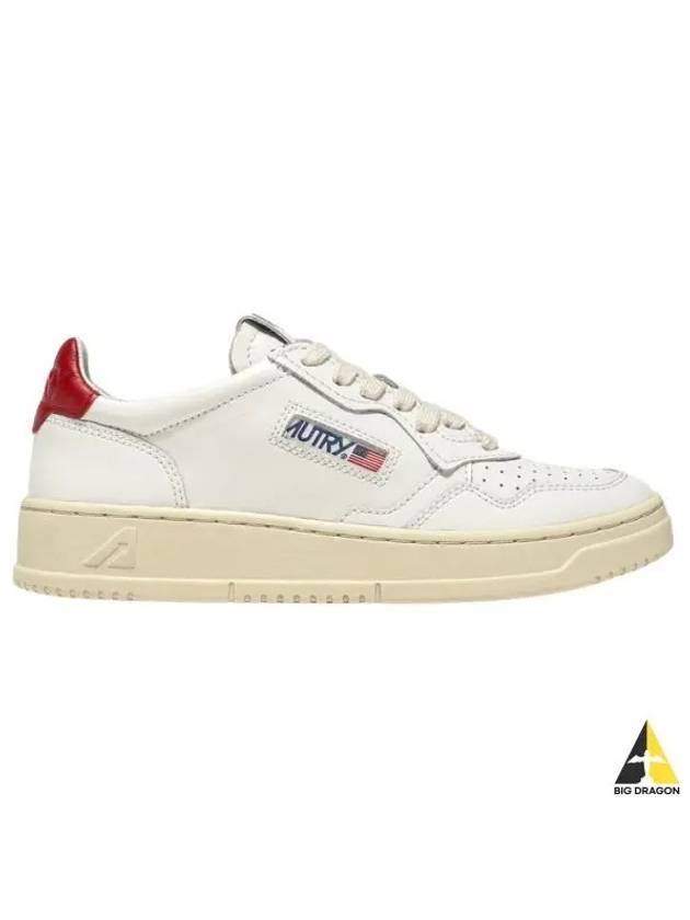 Action Red Tab Low Top Sneakers White - AUTRY - BALAAN 2