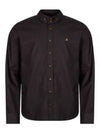 Men's Two Button Krall Long Sleeve Shirt Black - VIVIENNE WESTWOOD - BALAAN.