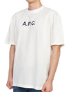 Moran Openwork Short Sleeve T-Shirt White - A.P.C. - BALAAN 5