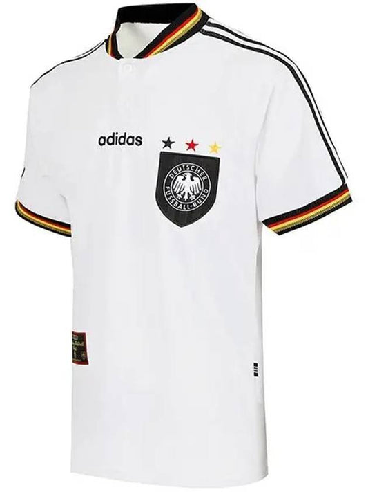 Germany 1996 Home Jersey Short Sleeve T-Shirt White - ADIDAS - BALAAN 1