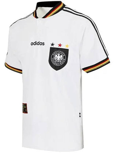 Germany 1996 Home Jersey Short Sleeve T-shirt White - ADIDAS - BALAAN 1