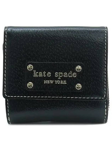 black half wallet - KATE SPADE - BALAAN 1