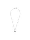 Hyperbola Pendant Heart Necklace Silver - SWAROVSKI - BALAAN 3