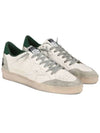 Ball Star Leather Low Top Sneakers White - GOLDEN GOOSE - BALAAN 3