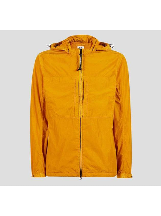 Men's Goggles Over Hooded Jacket Orange - CP COMPANY - BALAAN 2