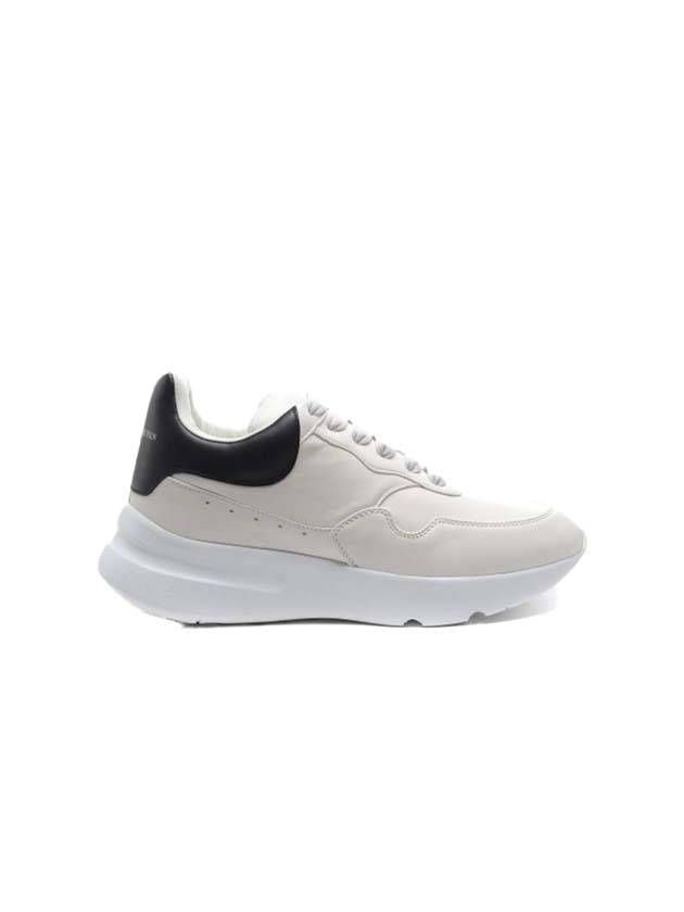 Men's Francese Runner Low Top Sneakers Ivory - ALEXANDER MCQUEEN - BALAAN 1