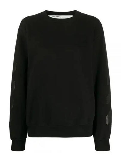 Arrow Print Sweatshirt Sweatshirt Black - OFF WHITE - BALAAN 2