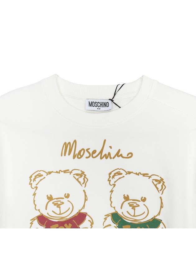 Kids Sweatshirt HOF07H LCA64 10063 Adults can be worn - MOSCHINO - BALAAN 3