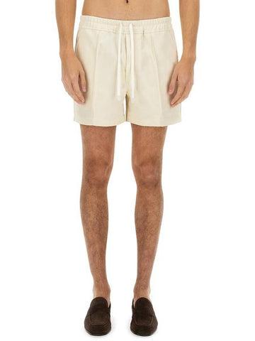 Tom Ford Viscose Blend Shorts - TOM FORD - BALAAN 1