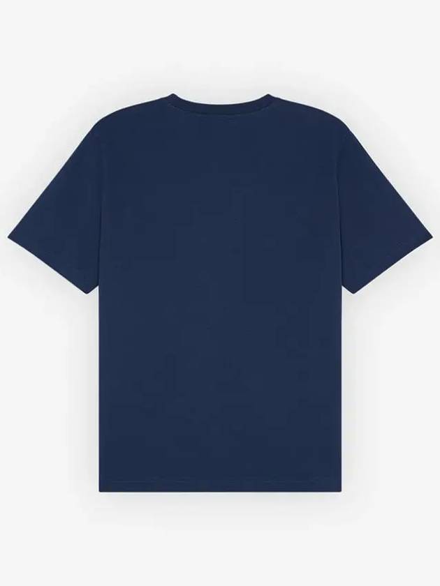 Bold Fox Head Patch Comfort Short Sleeve T-Shirt Navy - MAISON KITSUNE - BALAAN 3