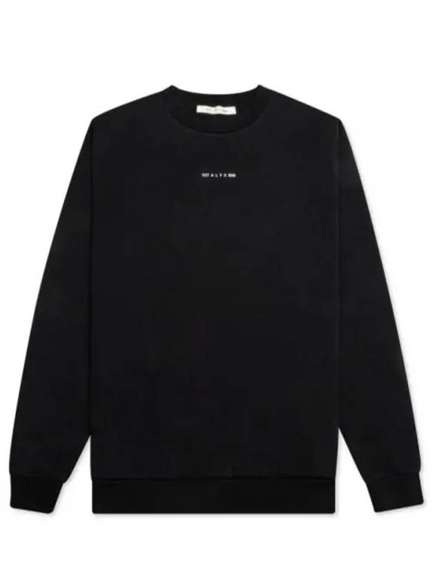 Melt Circle Logo Long Sleeve T Shirt Black - 1017 ALYX 9SM - BALAAN 2