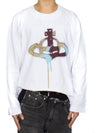 Spray over long sleeve t shirt 3G01001D J001M A401 - VIVIENNE WESTWOOD - BALAAN 2