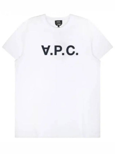 VPC Logo Short Sleeve T-Shirt White - A.P.C. - BALAAN 2