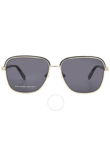 Marc Jacobs Grey Square Men's Sunglasses MARC 531/S 0RHL/IR 56 - MARC JACOBS - BALAAN 1