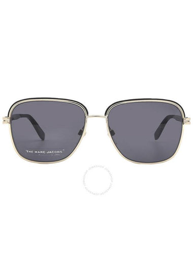 Marc Jacobs Grey Square Men's Sunglasses MARC 531/S 0RHL/IR 56 - MARC JACOBS - BALAAN 1