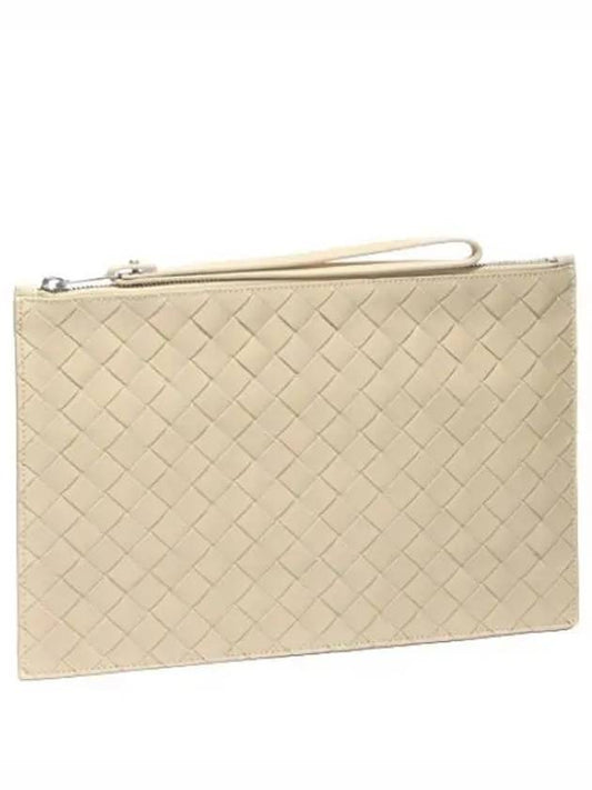 Big Intrecciato Weaving Large Pouch Bag Women s Clutch - BOTTEGA VENETA - BALAAN 1