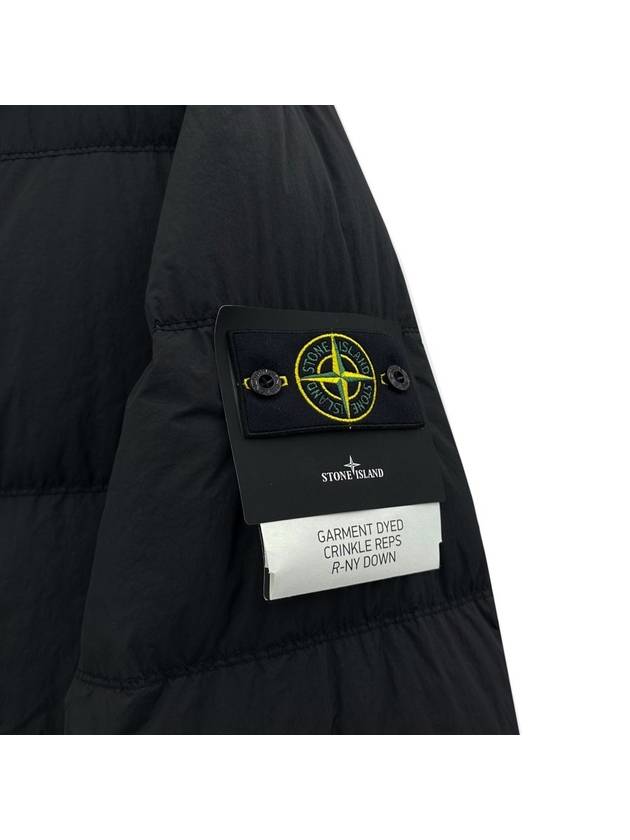 Crinkle Reps Re-Nylon Down Padding Black - STONE ISLAND - BALAAN 5