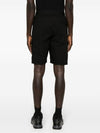 Light Stretch Cotton Bermuda Shorts Black - STONE ISLAND - BALAAN 6