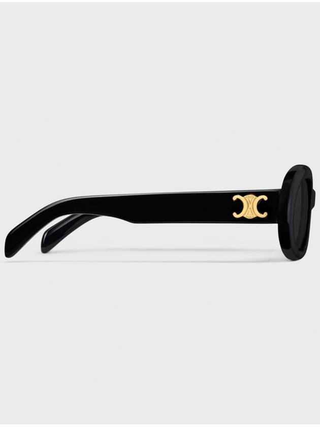 Eyewear Triomphe Acetate Sunglasses Black - CELINE - BALAAN 5