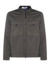 Compass Badge Zipped Jacket Orange Musk - STONE ISLAND - BALAAN 2