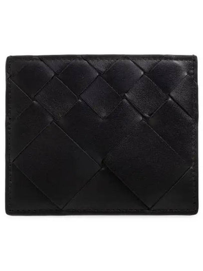 Intrecciato Card Wallet Black - BOTTEGA VENETA - BALAAN 2