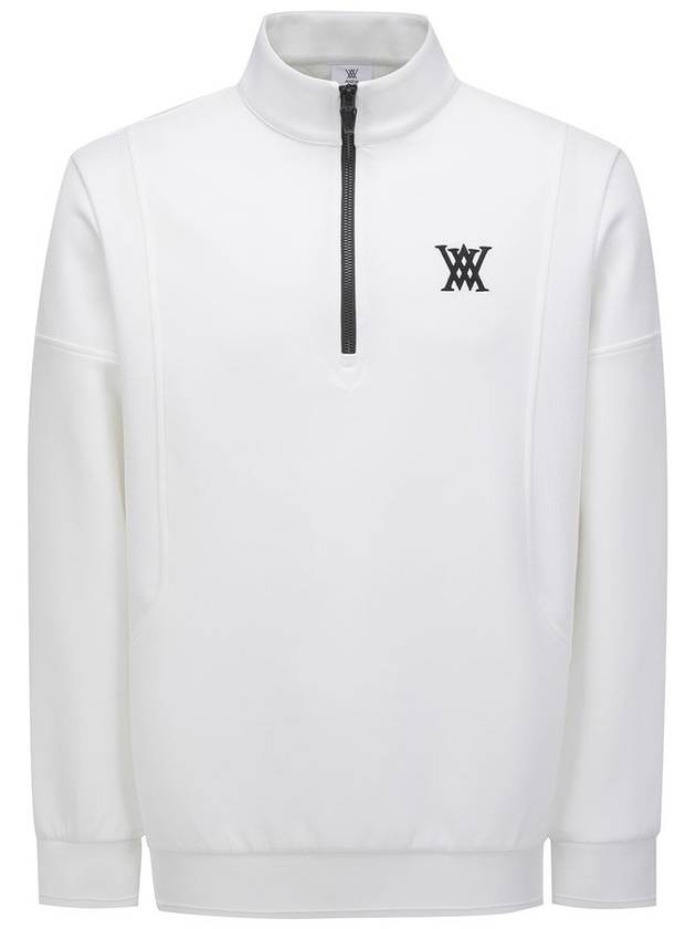 Official M HALF ZIP L TS OW - ANEWGOLF - BALAAN 1