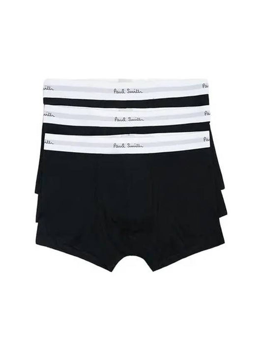 Men s Logo Waistband Trunks 3 Pack Underwear M1A914N3PK64 79 - PAUL SMITH - BALAAN 2