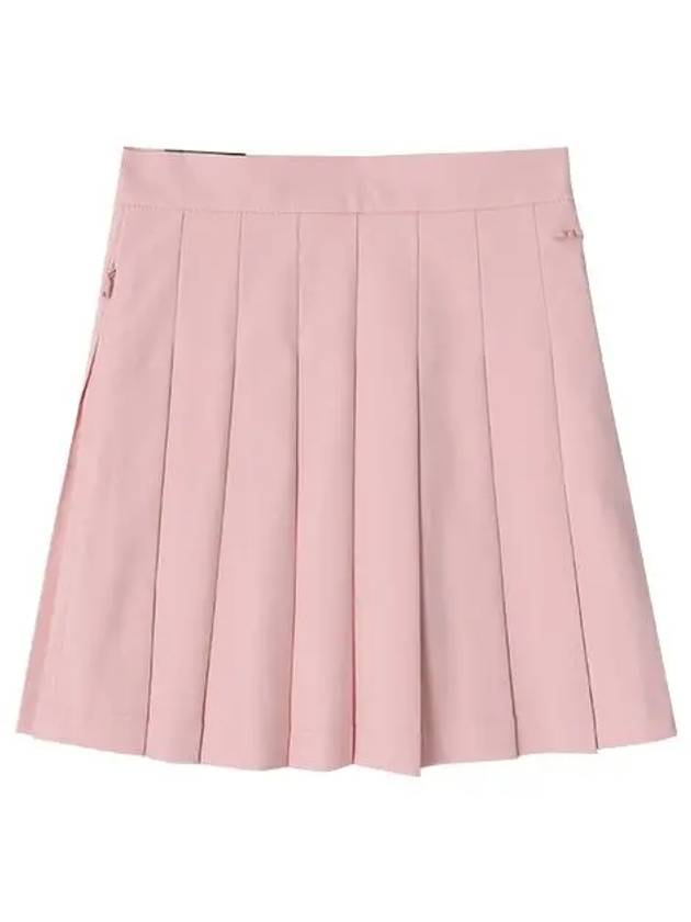 Adina Pleated Skirt Powder Pink - J.LINDEBERG - BALAAN 2