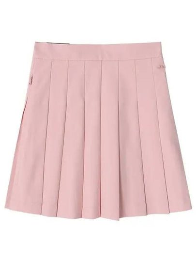 Adina Pleated Skirt Powder Pink - J.LINDEBERG - BALAAN 2