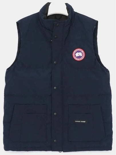 Freestyle Crew Vest Blue - CANADA GOOSE - BALAAN 2