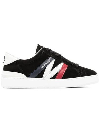 Monaco M Trainer Low Top Sneakers Black - MONCLER - BALAAN 2