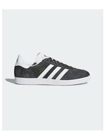 Originals Gazelle Low-Top Sneakers Solid Grey - ADIDAS - BALAAN 2