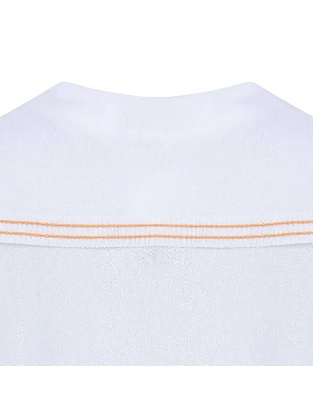 Sailor collar color combination short sleeve knit MK3MD355ORE - P_LABEL - BALAAN 5