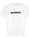 Logo Cotton Short Sleeve T-Shirt White - BURBERRY - BALAAN 2