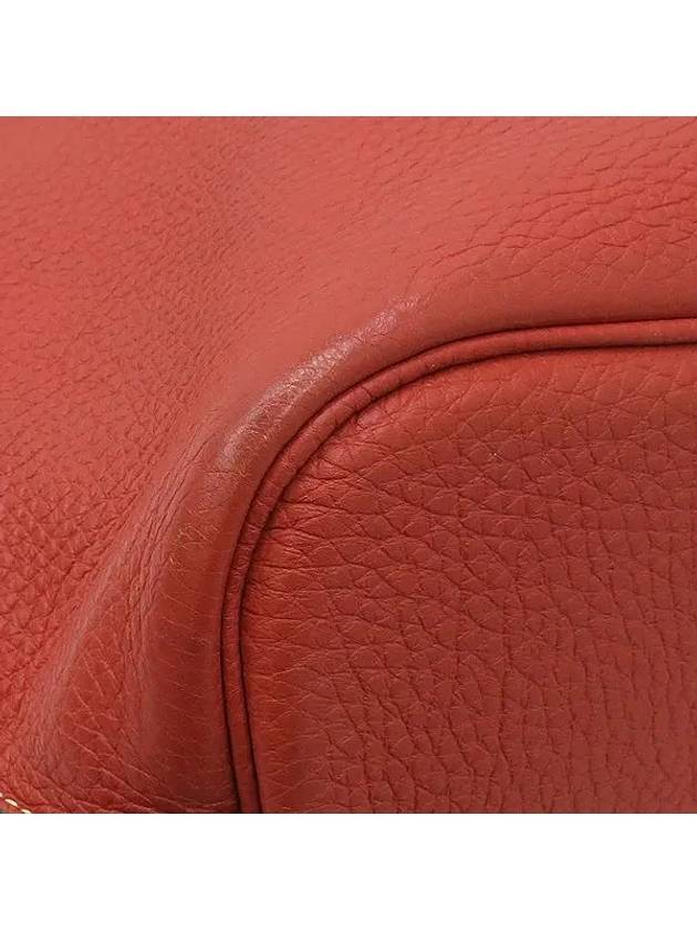 Rouge shoulder bag - HERMES - BALAAN 5