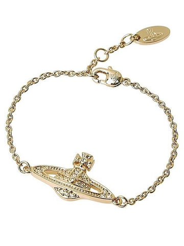 Mini Bas Relief Chain Bracelet Gold - VIVIENNE WESTWOOD - BALAAN 1