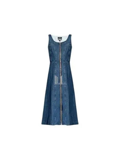 Ally Long Dress Stonewash Indigo - A.P.C. - BALAAN 2