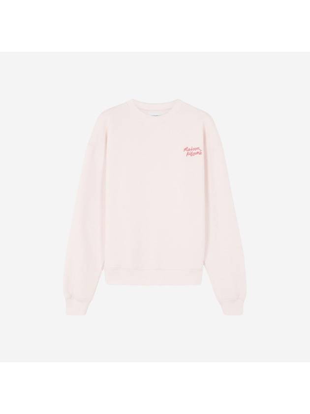 Handwriting Comfort Sweatshirt Pink - MAISON KITSUNE - BALAAN 2