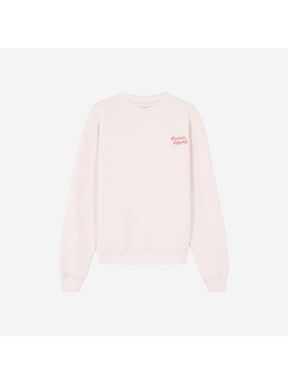 Handwriting Comfort Sweatshirt Pink - MAISON KITSUNE - BALAAN 2