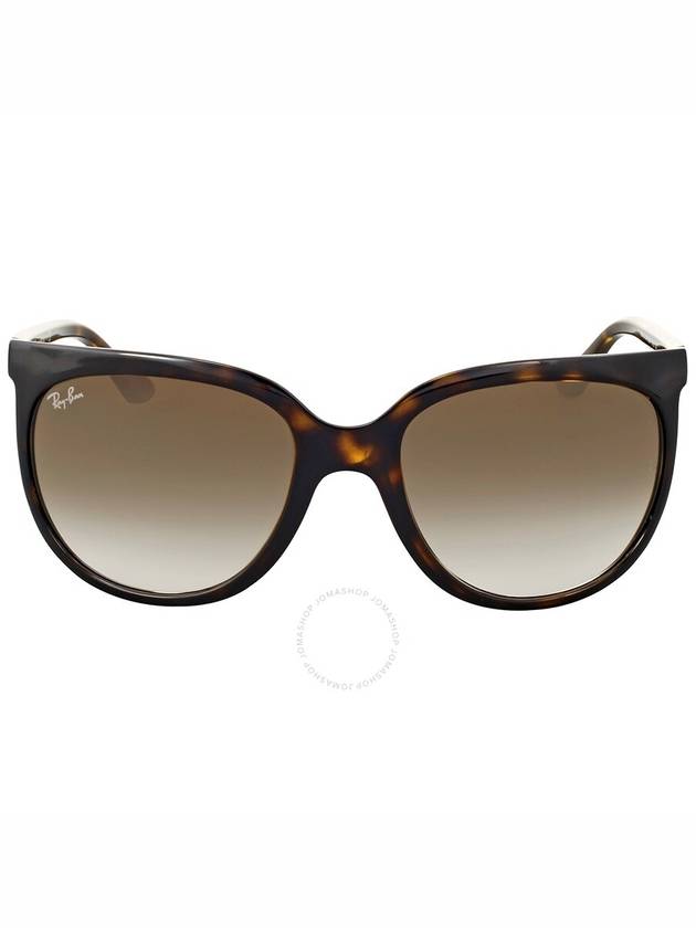 Ray Ban Cats 1000 Light Brown Gradient Cat Eye Ladies Sunglasses RB4126 710/51 57 - RAY-BAN - BALAAN 1