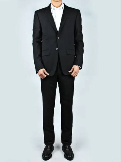 Classic Slim Fit Wool Suit Black - GIVENCHY - BALAAN 2